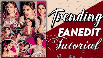 Trending fanedit tutorial || PicsArt editing tutorial for fanpage
