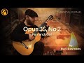 Andantino in C  - Opus 35 no 2 - Fernando Sor - Classical guitar