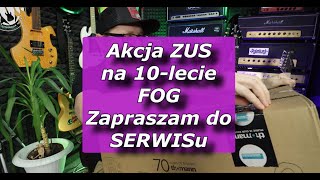 Akcja ZUS na 10 lecie kanału #gitarowamgła #filmikiogitarach #ksantyp77