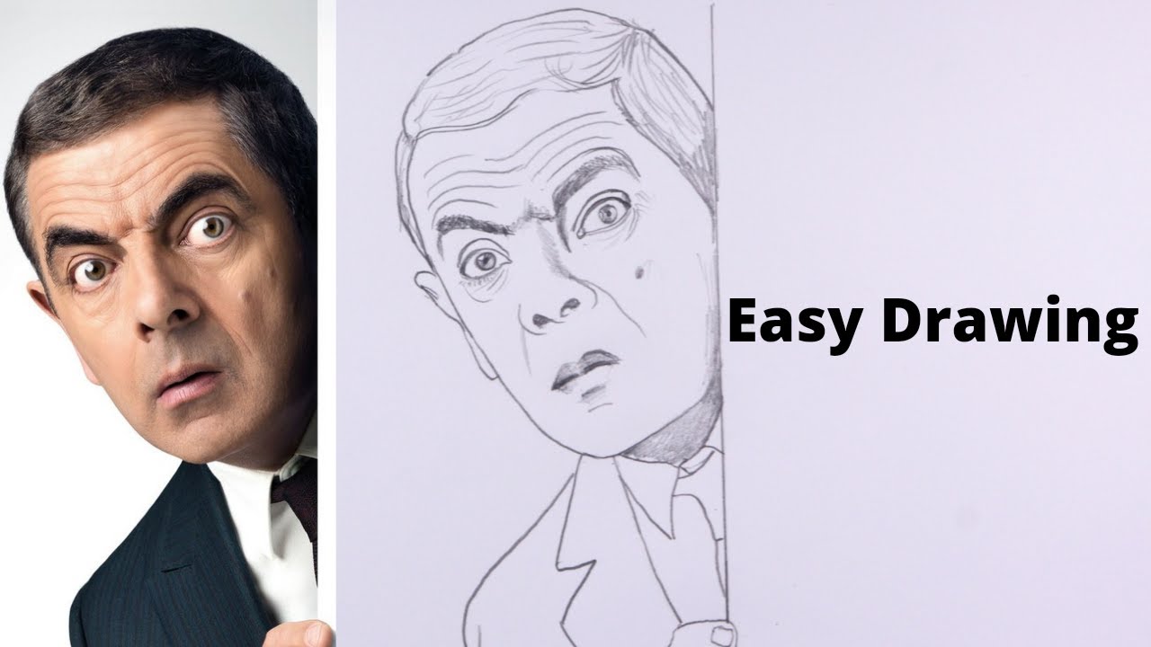 Mr. Bean - Drawing Skill