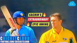 Sachin on Beast Mode vs Australia | Ripping Apart Mighty Aussie Attack !!