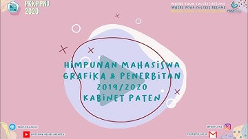 PKKp 2020 - Himpunan Mahasiswa Jurusan Teknik Grafika dan Penerbitan