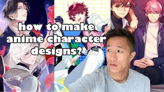 how to make character design for anime games! screenshot 5