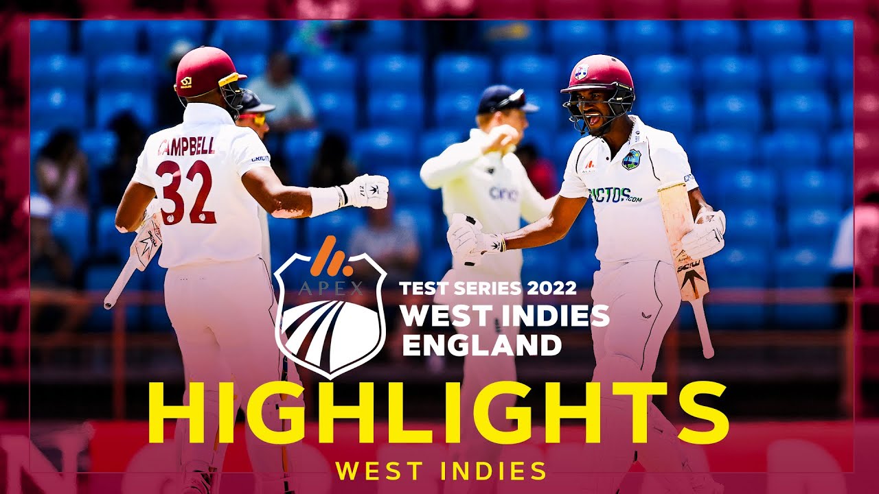 Highlights West Indies v England WI Wrap Up 10 Wicket Win To Take Series! 3rd Apex Test Day 4