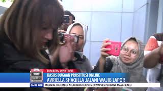Avriella Shaqilla jalani Wajib Lapor