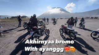 Akhirnyaa bromo with ayanggg😍🥰❤️‍🔥vlog singkat perjalanan ke bromo‼️