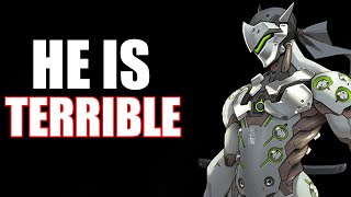 картинка: Гэндзи — МУСОР на стадионе Overwatch |