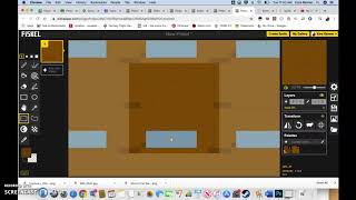 Building a basic tile set in Piskel - Pixel art