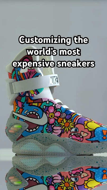 Customizing $70,000 Nike Air Mags (the Most Expensive Sneakers in the world!)