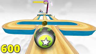 Going Balls, Speedrun, Going Balls Portal Run Gameplay Level 1156