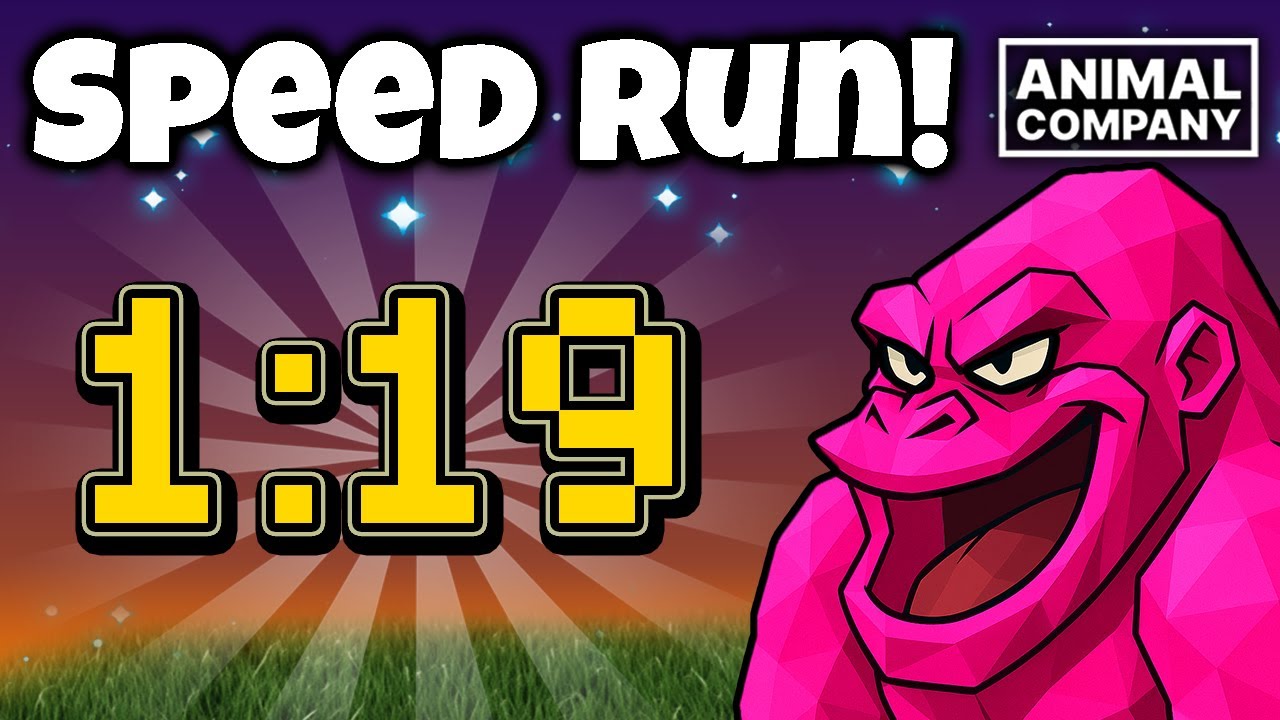 ANIMAL COMPANY SPEED RUN WORLD RECORD 🏆🏆🏆🏆🏆 - YouTube