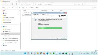 Install Zebra Setup Utilities