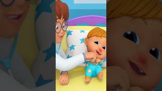 Doctor Check Up Song #shorts #cartoonvideos #sicksong #nurseryrhymes