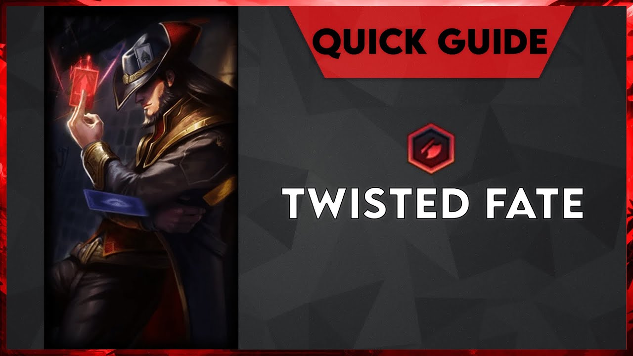 Twisted Fate Build Guide : [10.2] Twist Fate To Your Will! [TF ADC