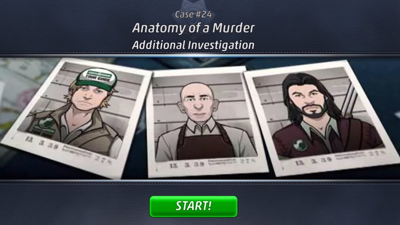 Criminal Case Grimsborought - Case #24 Anatomy of a Murder - Additional Investigation