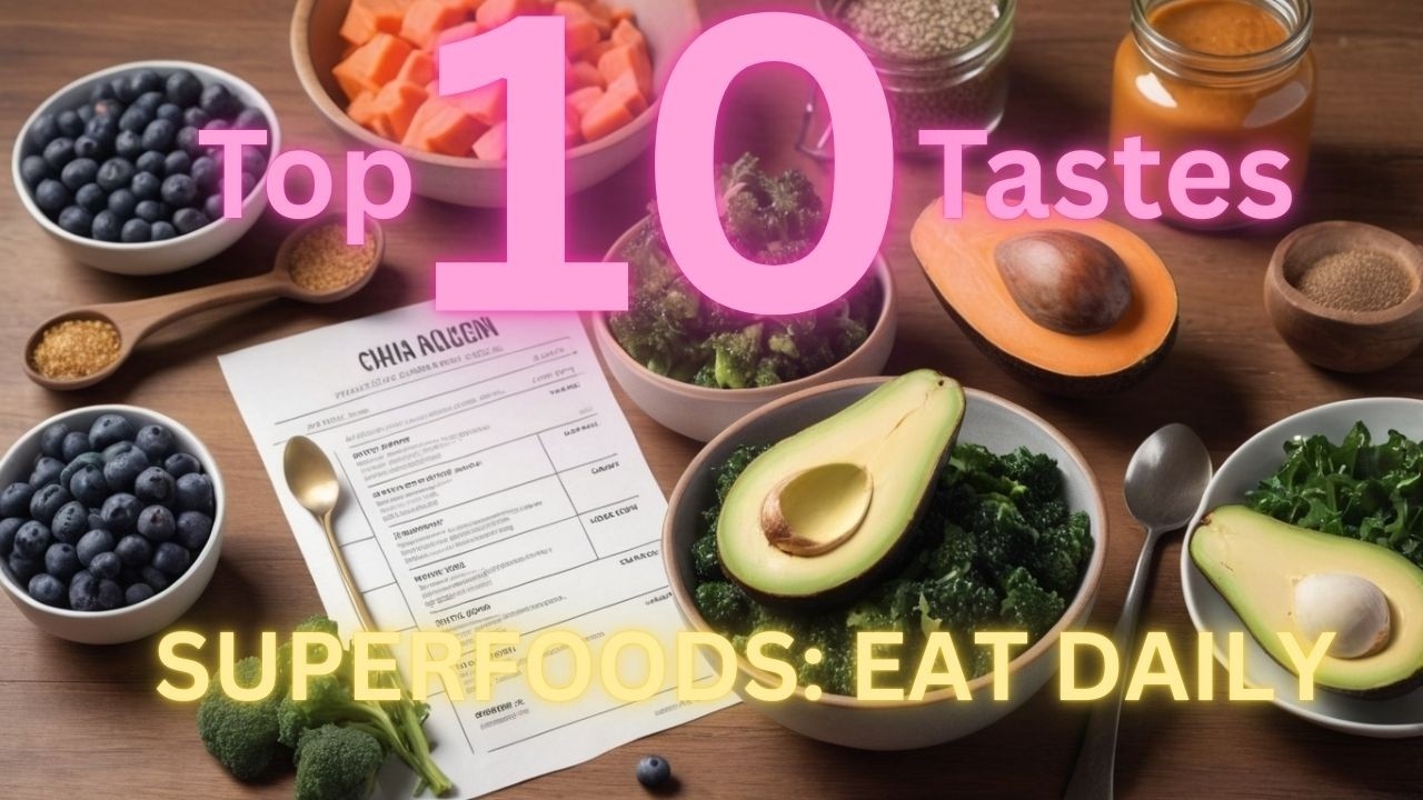 Top 10 Tastes: Top 10 Superfoods You Should Eat Everyday! - YouTube