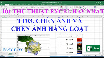 THỦ THUẬT 03:  Chèn ảnh, chèn ảnh hàng loạt vào Ô