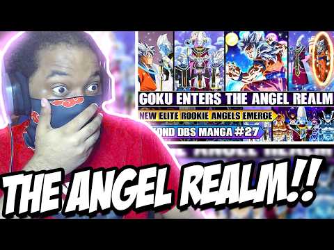 Beyond Dragon Ball Super Goku Enters Into The Angel Realm! REACTION