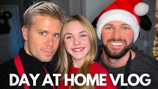 DADS & KENZIE BAKING DAY! Making German Stollen For Christmas, Packing & More! VLOGMAS DAY 23!