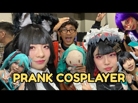 PRANK COSPLAYER SELFIE VIDEO XIXIXIXI 🤭😂 - CHIBICON DAY 2 (28 DES 2025)