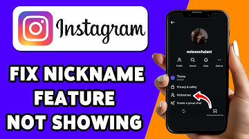 How To Fix Nickname Feature Not Showing On Instagram 2025 | Instagram Troubleshooting Guide