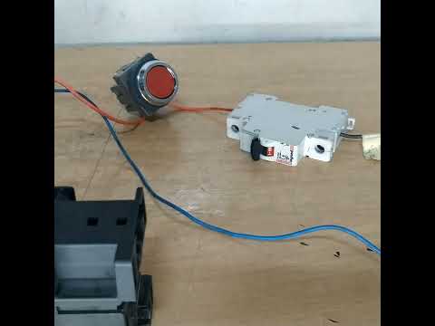 راه اندازی رله شیشه ای با مدار استارت و استاپ