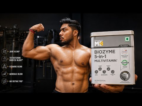MUSCLEBLAZE BIOZYME 5-IN-1 Multivitamin || Honest Review After using 21 Days 