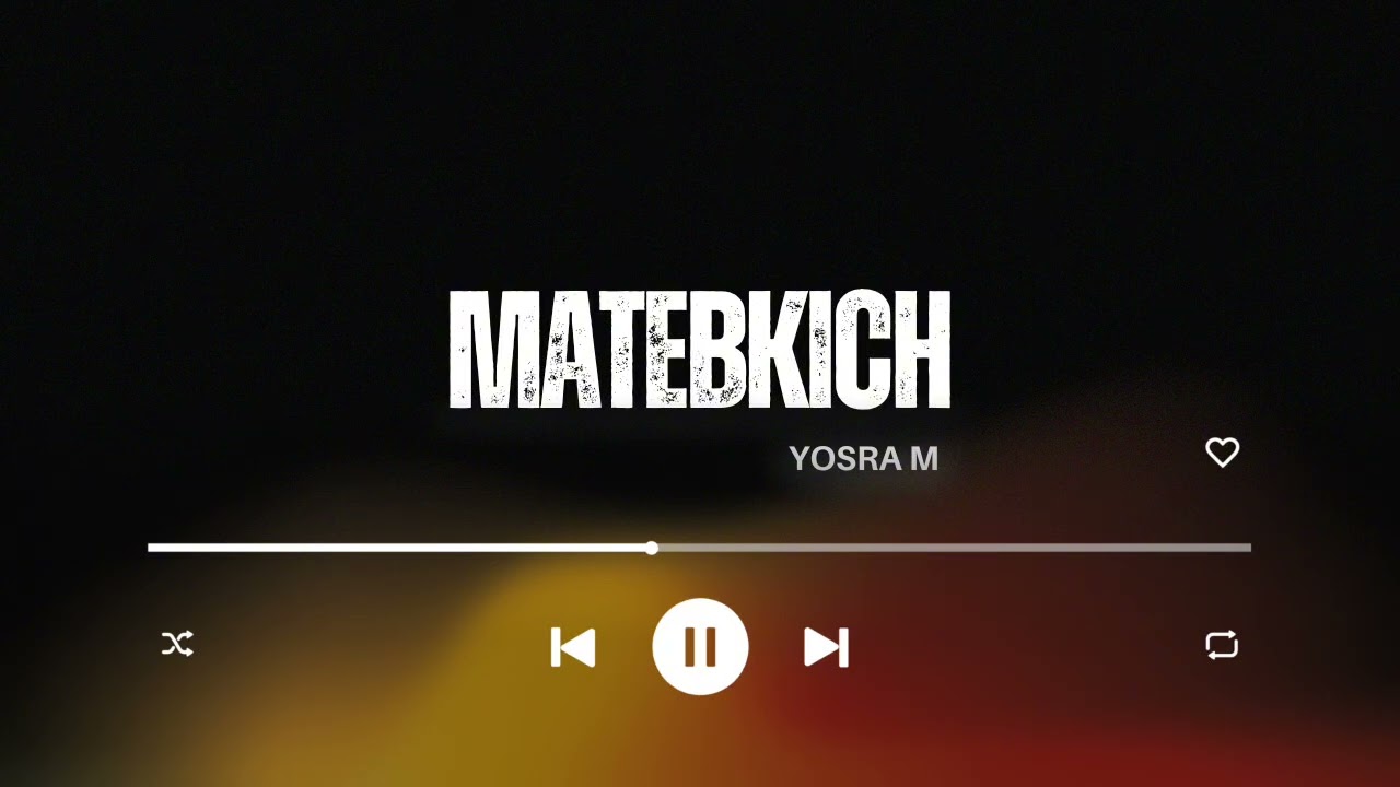 Guarda Yosra M - Matebkich - ما تبكيش su YouTube Guarda Yosra M - Matebkich - ما تبكيش su YouTube