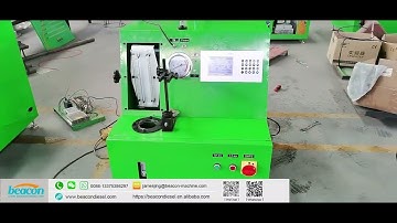 Green color EPS100S common rail diesel injector tester bench machine#dieselengine