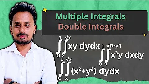 Double Integrals Solved Step-by-Step | xy, x³y, x² + y² | Multiple Integrals | Part 1