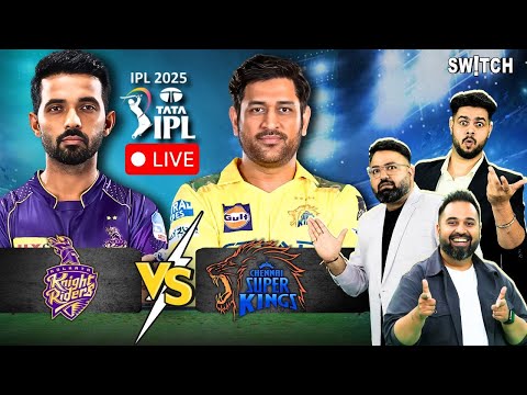 IPL Live: CSK vs KKR | MS Dhoni vs Ajinkya Rahane | Score Prediction | Match Result