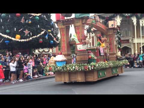25 December 2014 DISNEYLAND Magic Kingdom PARADE Orlando FULL HD