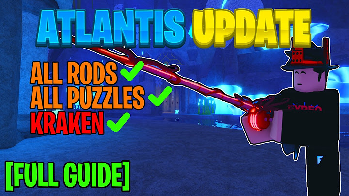 FULL GUIDE To COMPLETE ATLANTIS UPDATE In FISCH Roblox