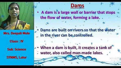 Class III | Science | Water Storage and Quality | By Mrs. Deepali Mule
