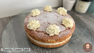 Vanilla Cream Cake - very soft