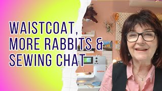 Sewing a NEW waistcoat for the FIRST time!  #fridaysews Vlog #38