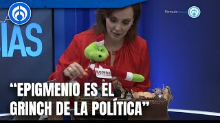 Lilly Téllez manda regalo al productor Epigmenio Ibarra