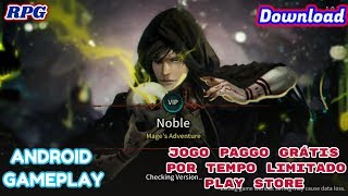 Noble VIP Mage's Adventure gameplay Android melhor jogo de RPG jogo pago grátis download lançamento screenshot 4