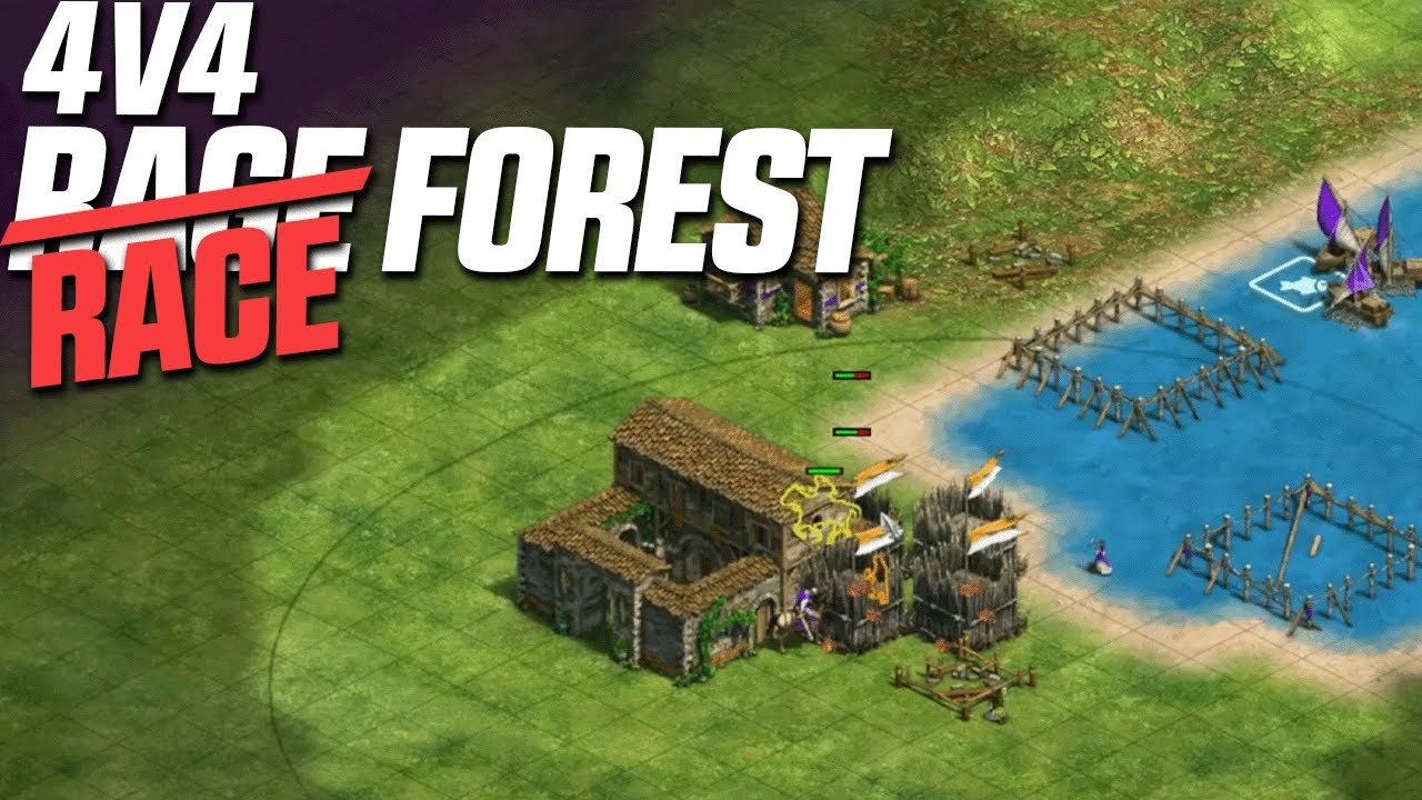 GL squad speedrunning 4v4 Rage Forest