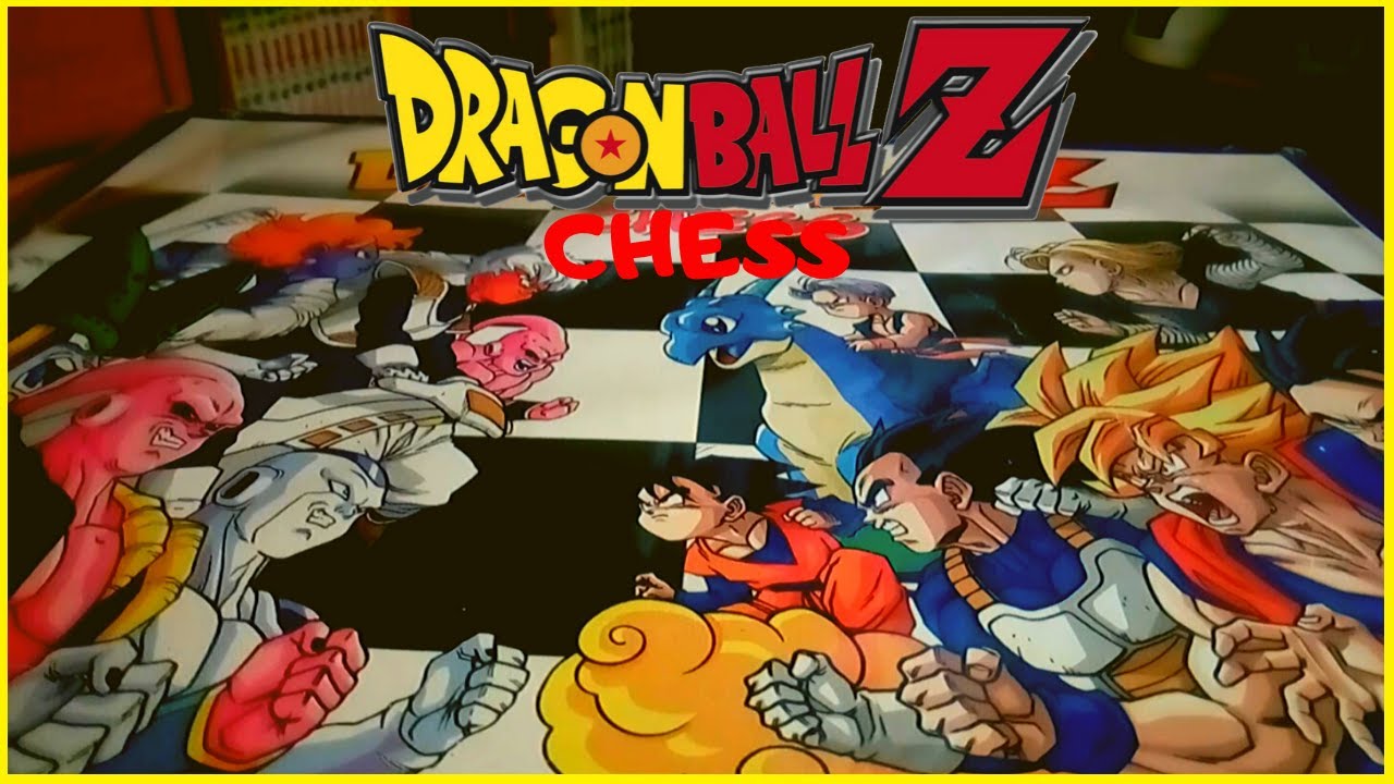 DRAGON BALL Z CHESS / Ajedrez Dragon Ball Z - YouTube