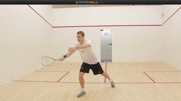 Squash tips: Nick Matthew on the forehand volley drop