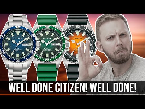 WOW Citizens's New Divers Are A BARGAIN! Seiko Speedtimer Releases and G-Shock Polychromatic