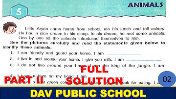 DAV class 3 science chapter 5 solution with question and answers