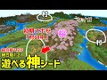 【マイクラ統合版神シード】Ver1.20 , 1.21共通。初期スポ周りで楽しもう！初心者もSwitchでも楽しめる！(Ver1.20.40)
