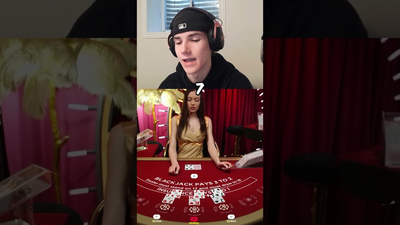 TRYING TO MAKE $100 ON BLACKJACK🤑💰 