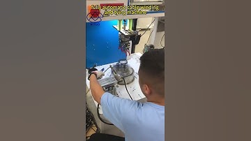 fully automatic cable winding and tying machine