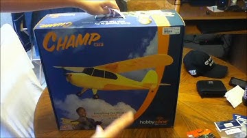 Hobbyzone Champ RTF Unboxing