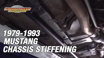 1979-1993 Mustang Full Length Subframe Connectors