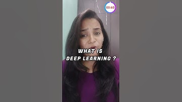 Deep Learning in 60 Seconds #deeplearning #deeplearningai #viral #ai #ml #dl
