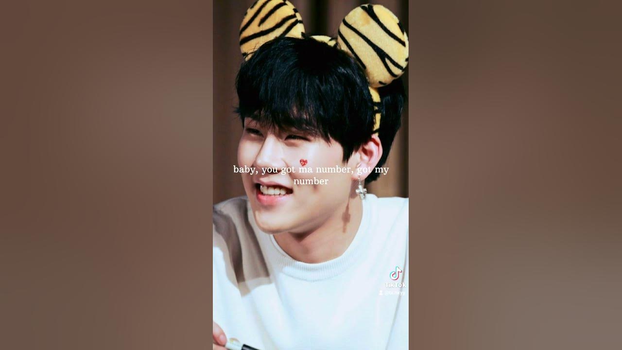 SONG : Got my number 🧸💖 #monstax #monbebe